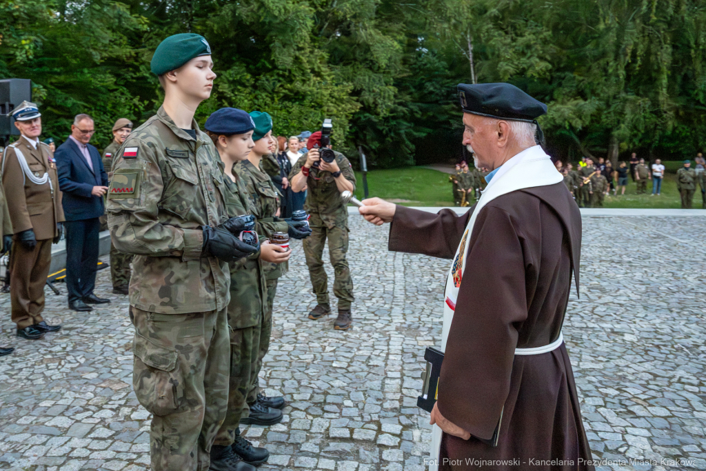 Capstrzyk, Kadrówka, marsz, Pierwsza Kadrowa, Piłsudski, kopiec  Autor: P. Wojnarowski