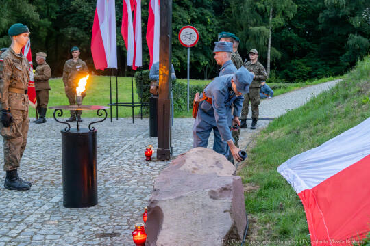 Capstrzyk, Kadrówka, marsz, Pierwsza Kadrowa, Piłsudski, kopiec