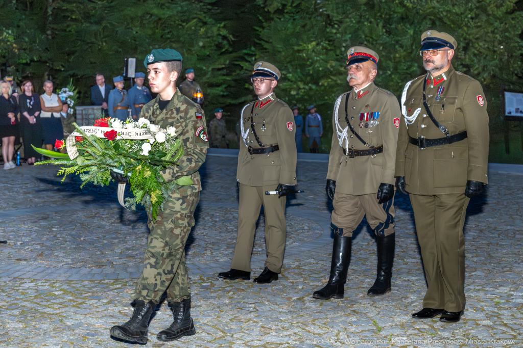 Capstrzyk, Kadrówka, marsz, Pierwsza Kadrowa, Piłsudski, kopiec  Autor: P. Wojnarowski