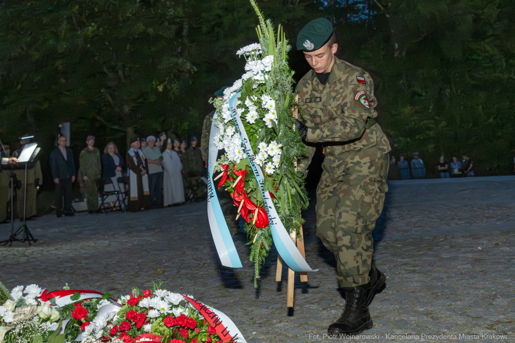 Capstrzyk, Kadrówka, marsz, Pierwsza Kadrowa, Piłsudski, kopiec  Autor: P. Wojnarowski