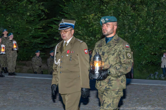 Capstrzyk, Kadrówka, marsz, Pierwsza Kadrowa, Piłsudski, kopiec