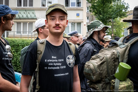 Capstrzyk, Kadrówka, marsz, Pierwsza Kadrowa, Piłsudski, Oleandry, Fryczek