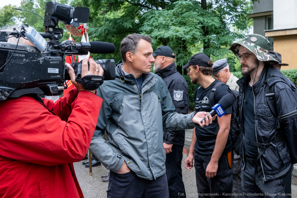 Capstrzyk, Kadrówka, marsz, Pierwsza Kadrowa, Piłsudski, Oleandry, Fryczek  Autor: P. Wojnarowski