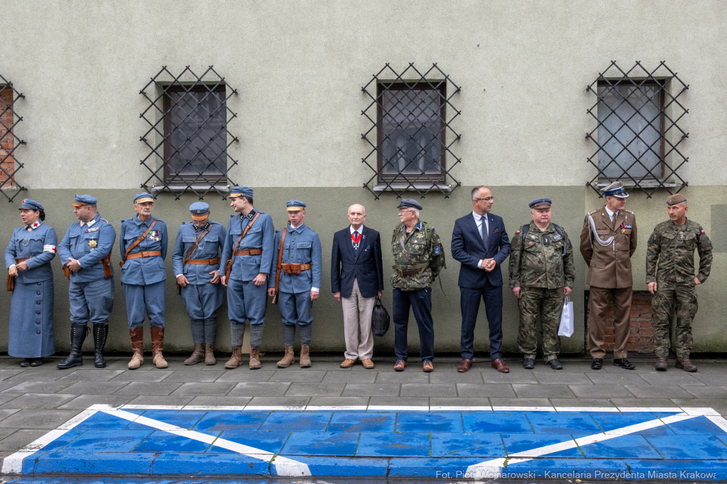 Capstrzyk, Kadrówka, marsz, Pierwsza Kadrowa, Piłsudski, Oleandry, Fryczek  Autor: P. Wojnarowski