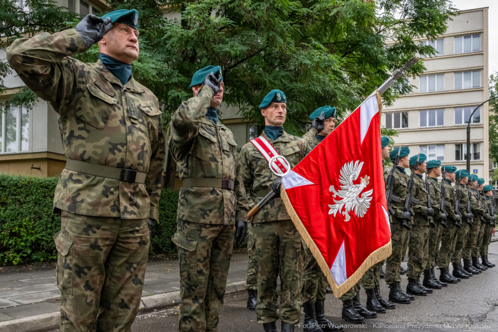 Capstrzyk, Kadrówka, marsz, Pierwsza Kadrowa, Piłsudski, Oleandry, Fryczek  Autor: P. Wojnarowski