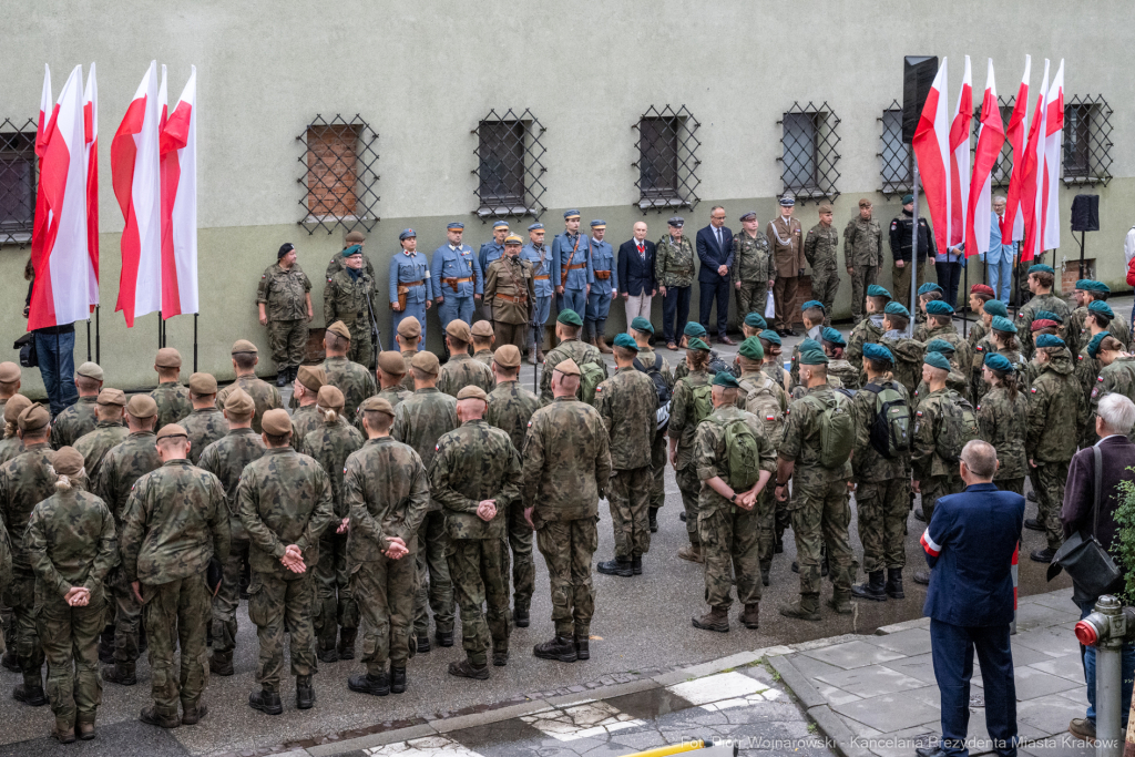 Capstrzyk, Kadrówka, marsz, Pierwsza Kadrowa, Piłsudski, Oleandry, Fryczek  Autor: P. Wojnarowski