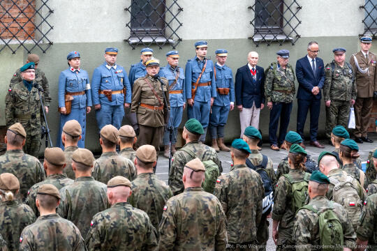 Capstrzyk, Kadrówka, marsz, Pierwsza Kadrowa, Piłsudski, Oleandry, Fryczek