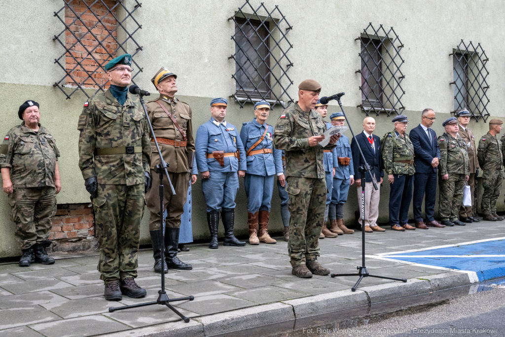 Capstrzyk, Kadrówka, marsz, Pierwsza Kadrowa, Piłsudski, Oleandry, Fryczek  Autor: P. Wojnarowski