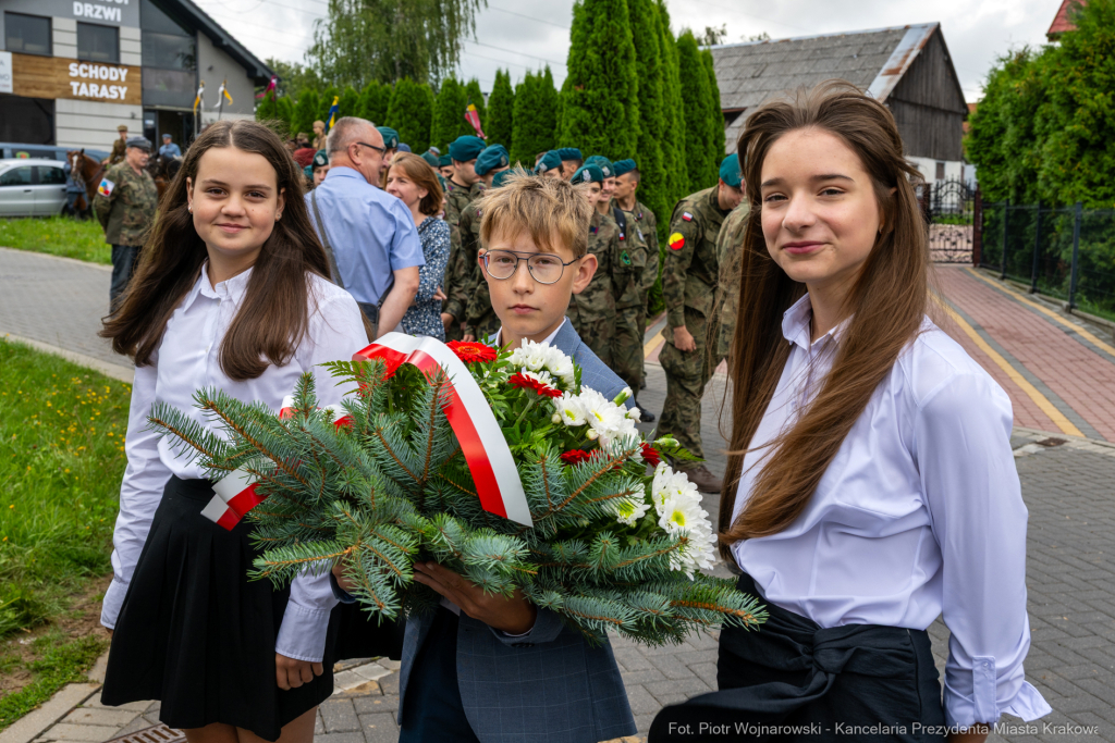 Kadrówka, marsz, Pierwsza Kadrowa, Piłsudski, Michałowice, Fryczek  Autor: P. Wojnarowski