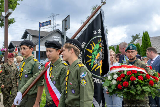 Kadrówka, marsz, Pierwsza Kadrowa, Piłsudski, Michałowice, Fryczek