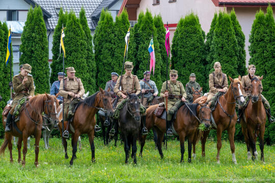 Kadrówka, marsz, Pierwsza Kadrowa, Piłsudski, Michałowice, Fryczek