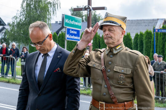 Kadrówka, marsz, Pierwsza Kadrowa, Piłsudski, Michałowice, Fryczek