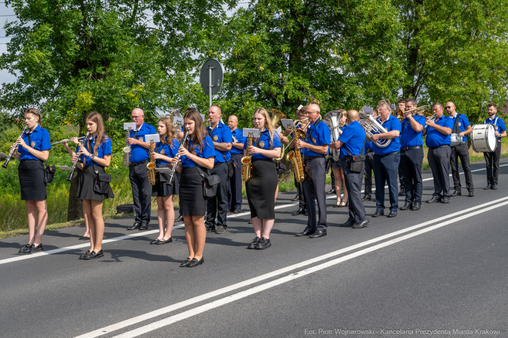 Kadrówka, marsz, Pierwsza Kadrowa, Piłsudski, Michałowice, Fryczek  Autor: P. Wojnarowski