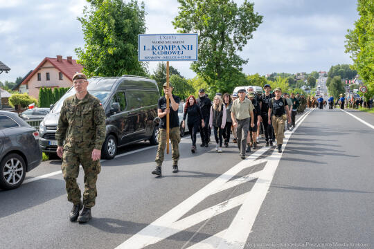 Kadrówka, marsz, Pierwsza Kadrowa, Piłsudski, Michałowice, Fryczek