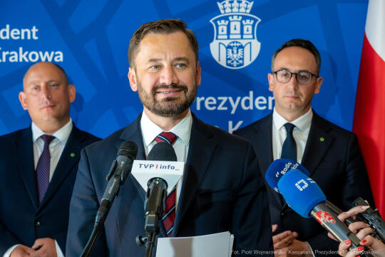umowa, podpisanie, ITS, Miszalski, Klimaczak, Klęczar, Lech, transport, inteligentne systemy, Kraków