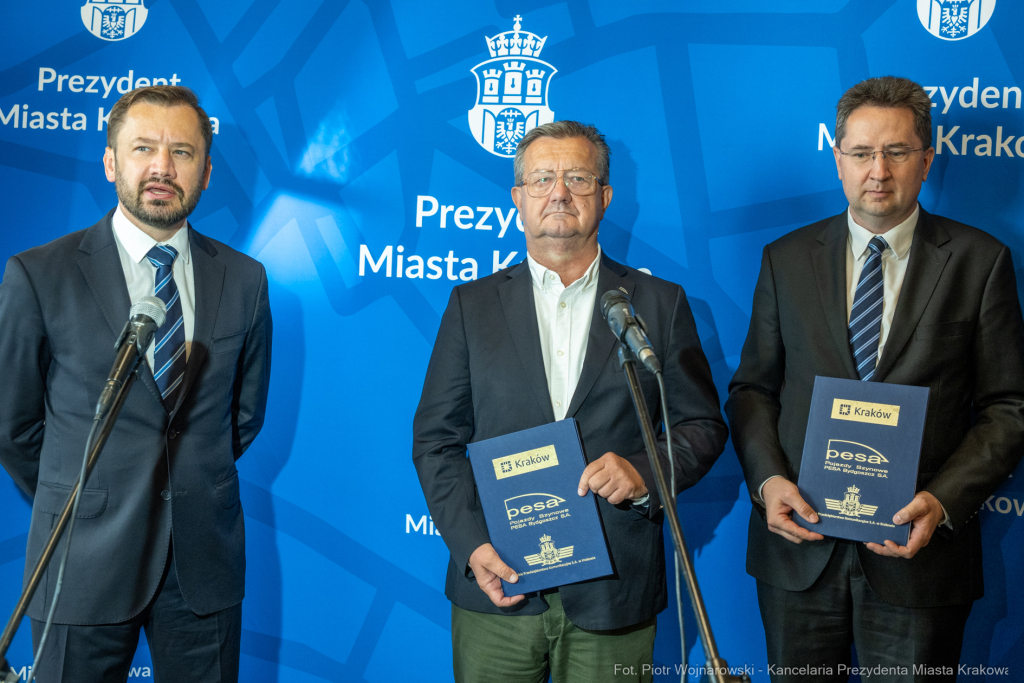 tramwaj, dwukierunkowy, umowa, PESA, MPK, Miszalski, Zdziarski, Świerczyński  Autor: P. Wojnarowski