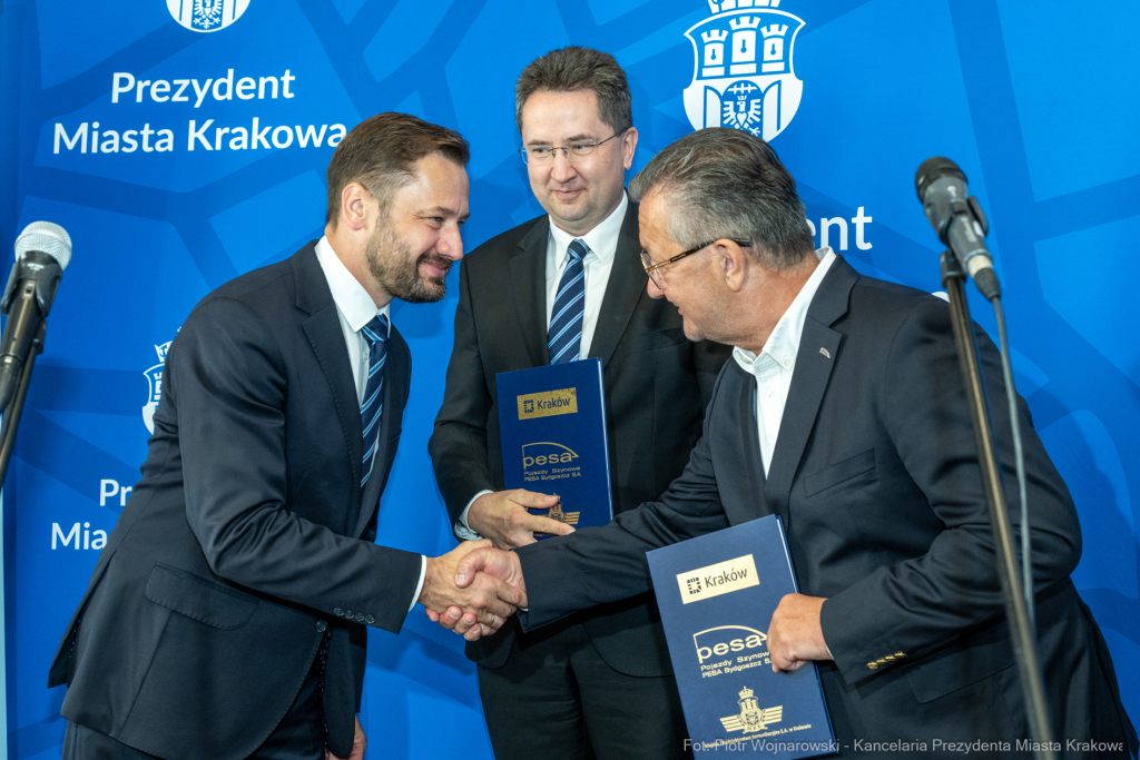 tramwaj, dwukierunkowy, umowa, PESA, MPK, Miszalski, Zdziarski, Świerczyński  Autor: P. Wojnarowski