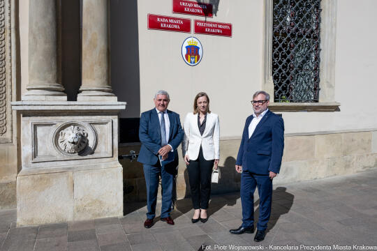 PW_553_010_fot. Piotr Wojnarowski.jpg-Miszalski, dyplomaci, spotkanie, Krakowski Klub Konsularny