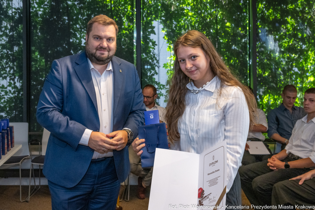 Sęk, karate, Krakowska Akademia Sportu, medaliści, spotkanie  Autor: P. Wojnarowski