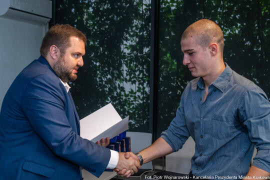 Sęk, karate, Krakowska Akademia Sportu, medaliści, spotkanie