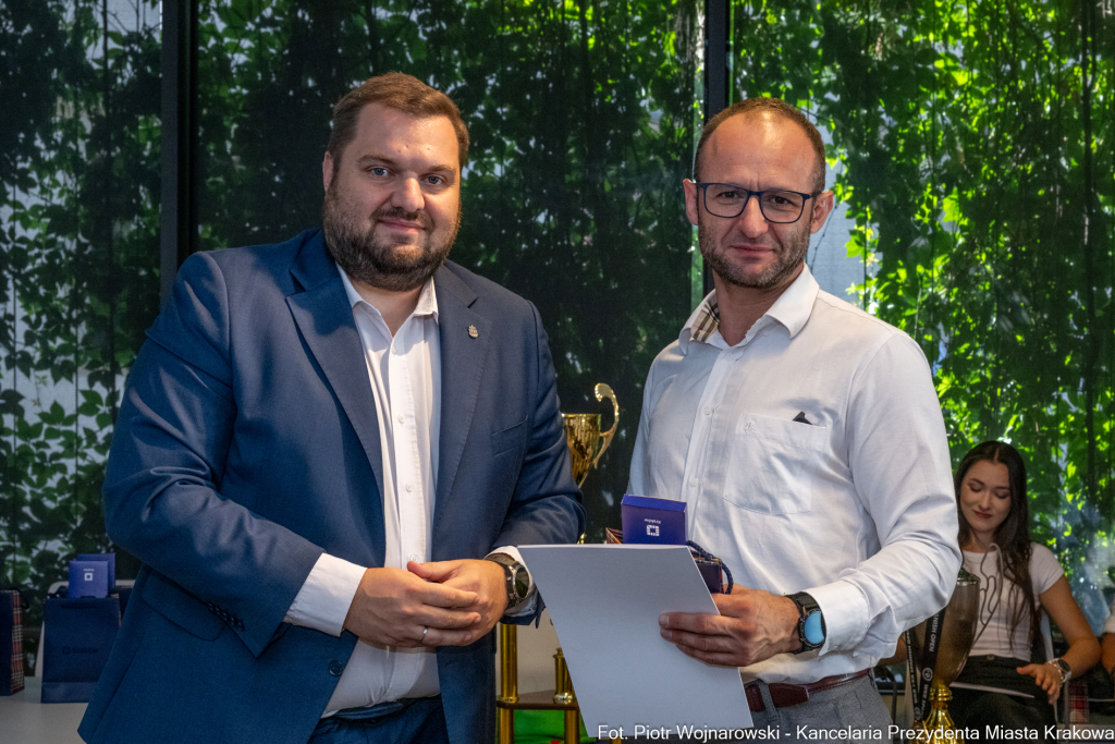 Sęk, karate, Krakowska Akademia Sportu, medaliści, spotkanie  Autor: P. Wojnarowski