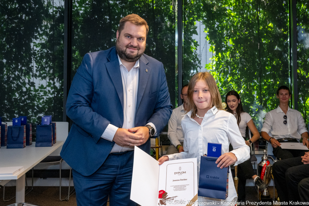 Sęk, karate, Krakowska Akademia Sportu, medaliści, spotkanie  Autor: P. Wojnarowski