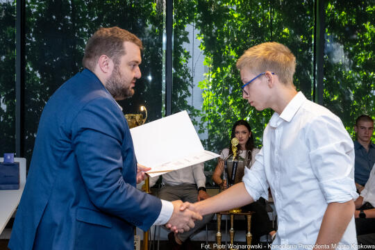 Sęk, karate, Krakowska Akademia Sportu, medaliści, spotkanie