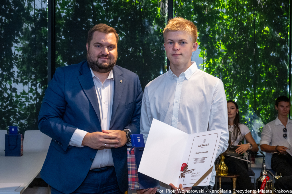 Sęk, karate, Krakowska Akademia Sportu, medaliści, spotkanie  Autor: P. Wojnarowski