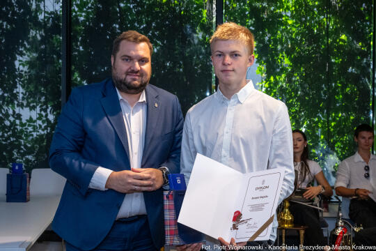 Sęk, karate, Krakowska Akademia Sportu, medaliści, spotkanie