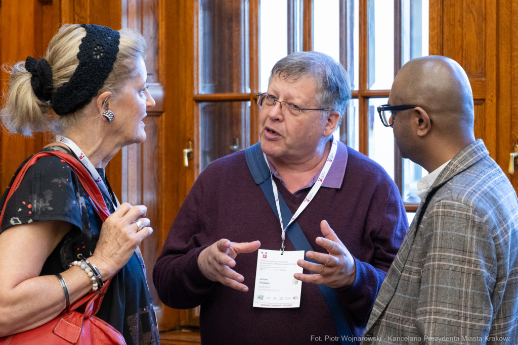 PW_557_026_fot. Piotr Wojnarowski.jpg-Klaman, religioznawcy, kongres, historia religii, UJ  Autor: P. Wojnarowski