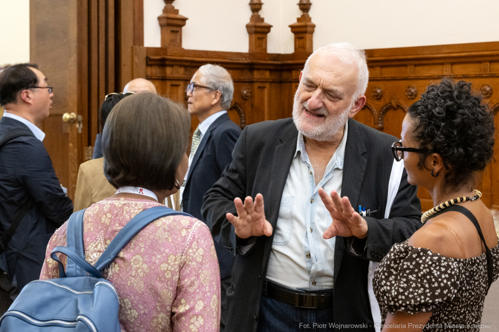 PW_557_028_fot. Piotr Wojnarowski.jpg-Klaman, religioznawcy, kongres, historia religii, UJ  Autor: P. Wojnarowski