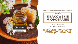 Logo: 32. Krakowskie Miodobranie