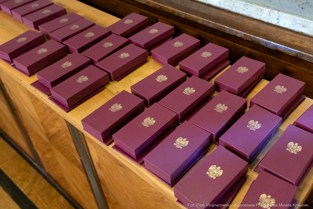 Straż Miejska, święto, Miszalski, Śmiałek, Ulman, odznaczenia, medale  Autor: P. Wojnarowski