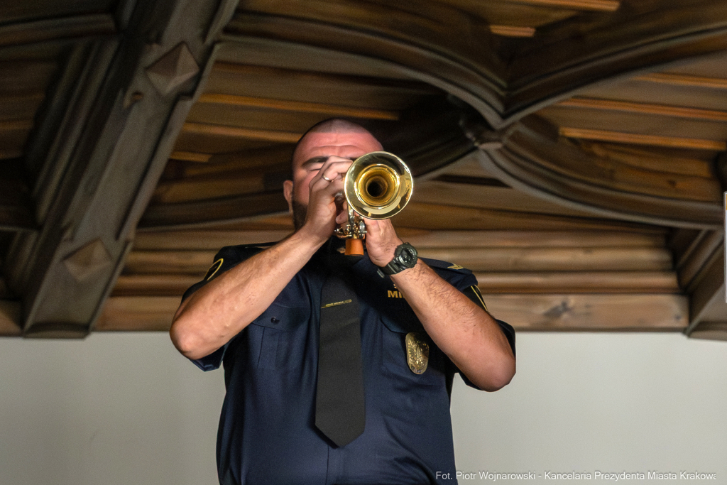 Straż Miejska, święto, Miszalski, Śmiałek, Ulman, odznaczenia, medale  Autor: P. Wojnarowski