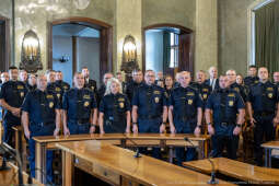 Straż Miejska, święto, Miszalski, Śmiałek, Ulman, odznaczenia, medale