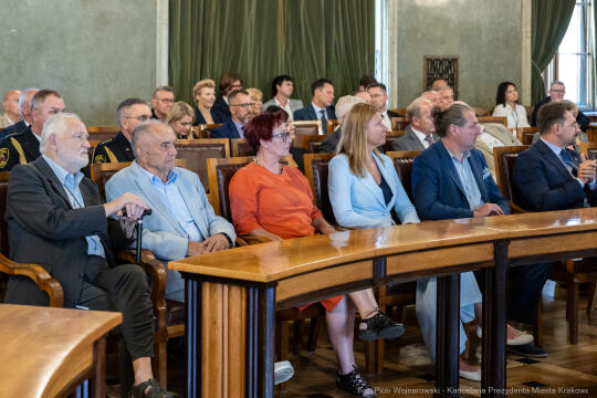 Straż Miejska, święto, Miszalski, Śmiałek, Ulman, odznaczenia, medale