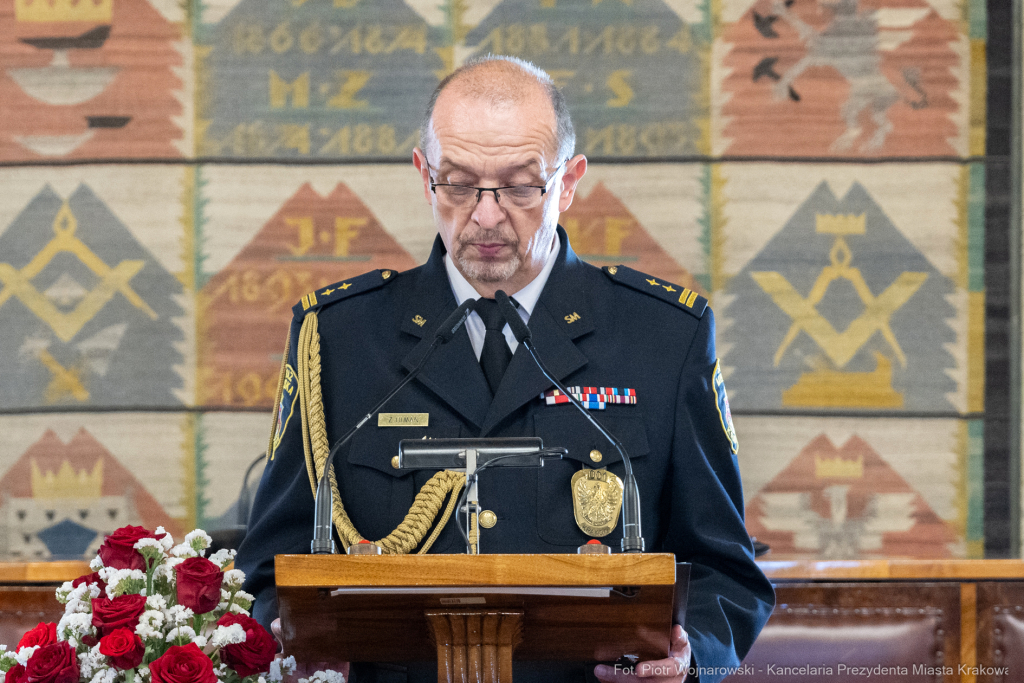 Straż Miejska, święto, Miszalski, Śmiałek, Ulman, odznaczenia, medale  Autor: P. Wojnarowski