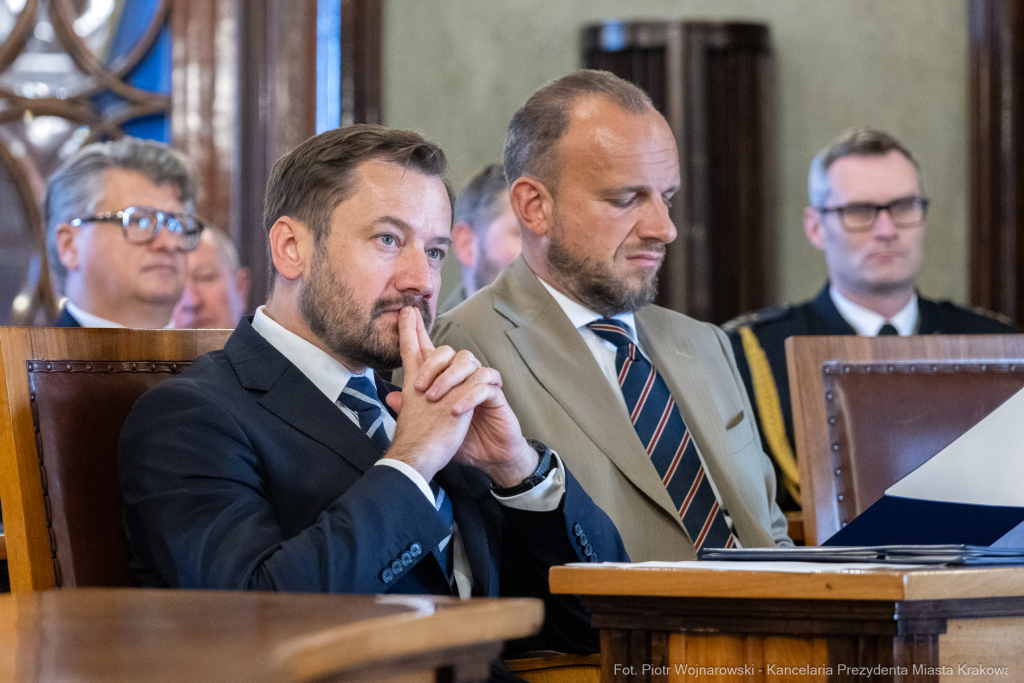 Straż Miejska, święto, Miszalski, Śmiałek, Ulman, odznaczenia, medale  Autor: P. Wojnarowski