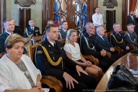 Straż Miejska, święto, Miszalski, Śmiałek, Ulman, odznaczenia, medale