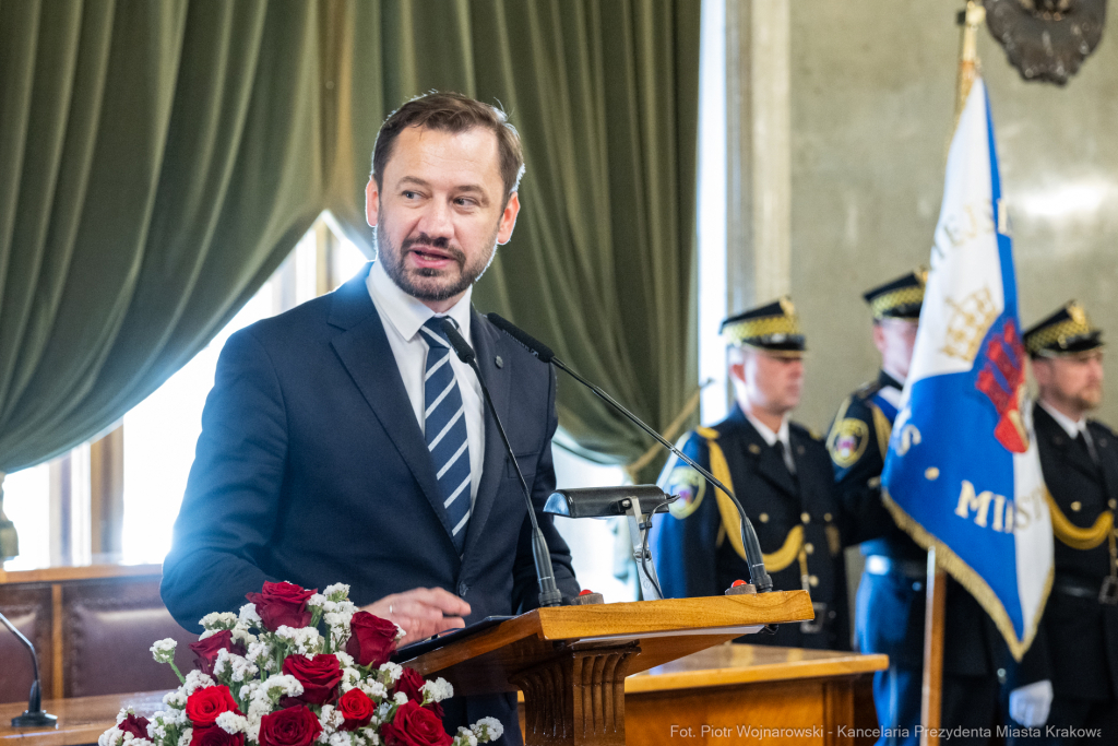 Straż Miejska, święto, Miszalski, Śmiałek, Ulman, odznaczenia, medale  Autor: P. Wojnarowski