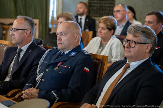 Straż Miejska, święto, Miszalski, Śmiałek, Ulman, odznaczenia, medale