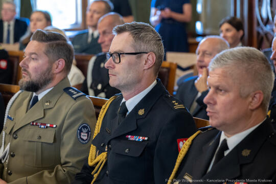 Straż Miejska, święto, Miszalski, Śmiałek, Ulman, odznaczenia, medale