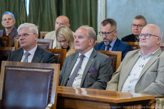 Straż Miejska, święto, Miszalski, Śmiałek, Ulman, odznaczenia, medale