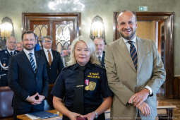 Straż Miejska, święto, Miszalski, Śmiałek, Ulman, odznaczenia, medale