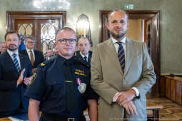 Straż Miejska, święto, Miszalski, Śmiałek, Ulman, odznaczenia, medale