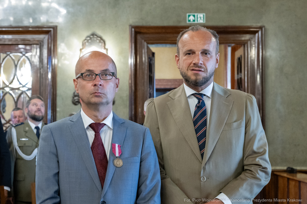 Straż Miejska, święto, Miszalski, Śmiałek, Ulman, odznaczenia, medale  Autor: P. Wojnarowski