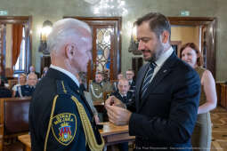 Straż Miejska, święto, Miszalski, Śmiałek, Ulman, odznaczenia, medale