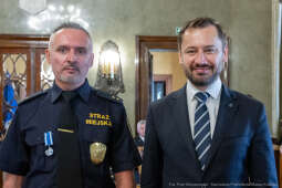 Straż Miejska, święto, Miszalski, Śmiałek, Ulman, odznaczenia, medale