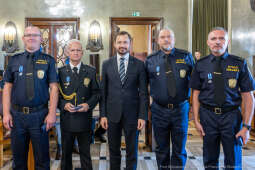 Straż Miejska, święto, Miszalski, Śmiałek, Ulman, odznaczenia, medale