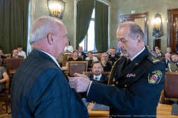 Straż Miejska, święto, Miszalski, Śmiałek, Ulman, odznaczenia, medale